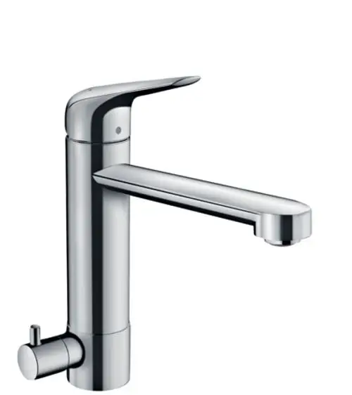 Hansgrohe HG Spültischmischer 180 Focus M42 Geräteabsperrventil 1jet chrom, 71813000, Artikel in Kategorie